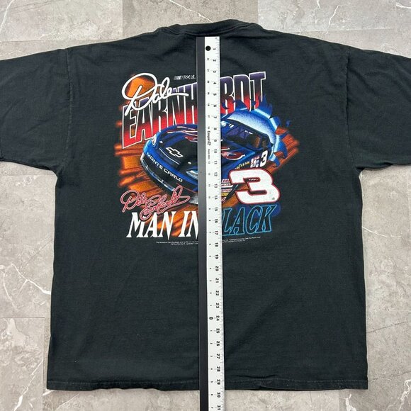 Vintage Dale Earnhardt Graphic Tee Mens 2XL XXL Short Sleeve Nascar Racing Shirt - Picture 7 of 8